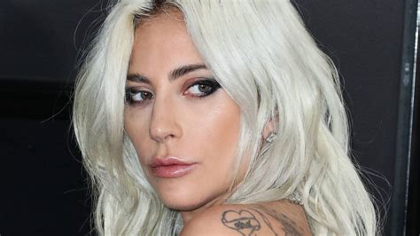 Lady Gaga Gets A Giant Tattoo Inspired By A Star Is Born And A Musical Misspelling Of Her Own