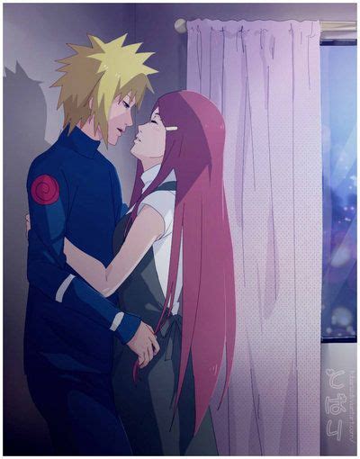 Minato X Kushina Kiss In The Night By Tobari21 On Deviantart Minato