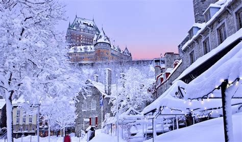 Quebec During Winter Quebec City In Winter 15 Fun Things
