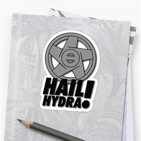 Hail Hydra Sticker By Rtgrplgt Redbubble