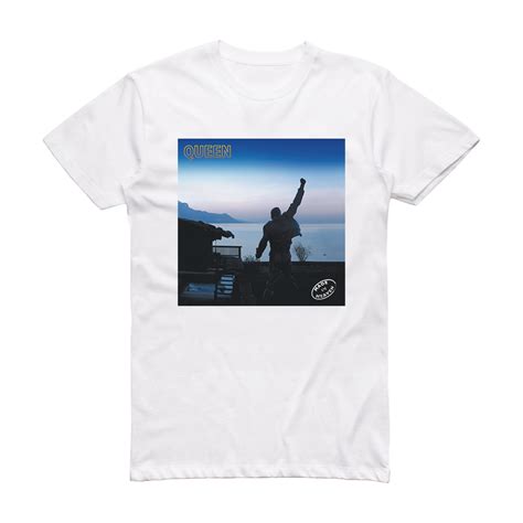 Queen Made In Heaven Album Cover T Shirt White Album Cover T Shirts