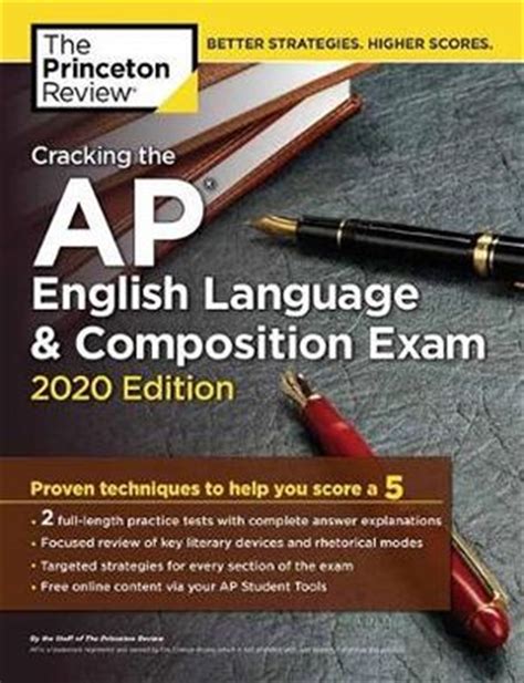 Buy Cracking The Ap English Language And Composition Exam 2020 Edition