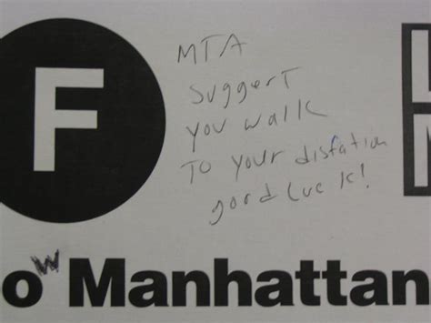 New York City Defaced Signs