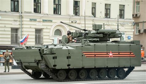 Rusya Kurganets 25 Zırhlı Araçlarının Kabul Testlerini 2022de