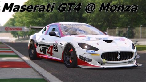 Assetto Corsa Maserati Granturismo Mc Gt Monza Hotlap Youtube