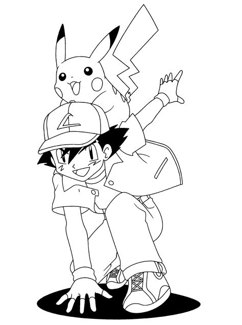 Pokemon Coloring Pages For Boys