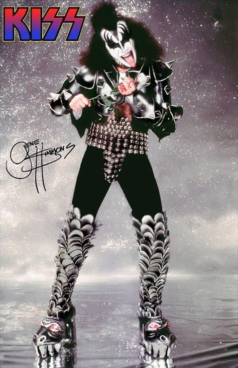 Kiss Gene Simmons 1976 Destroyer Era Standup Display By Kiss76