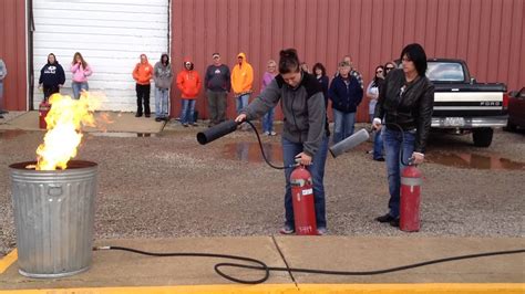 Grab weapons to do others in and supplies to bolster your chances of survival. 2013 Fire Extinguisher Training - YouTube