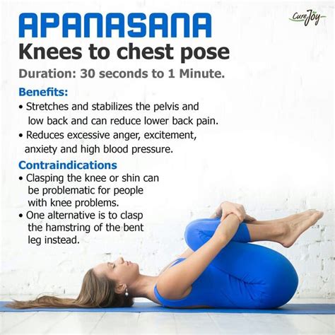 Apanasana Yoga Facts Daily Yoga Workout Easy Yoga Workouts
