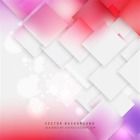 Abstract Light Color Square Background Design
