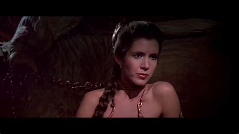 Slave Leia In Gold Bikini All Scenes Youtube