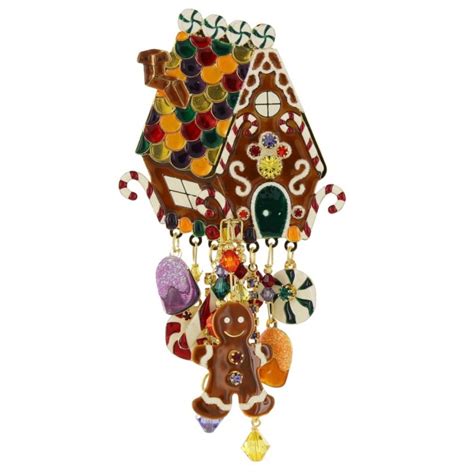 Gingerbread House Pin Pin Pendants Discontinued Style