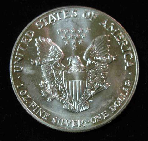 445 1987 American Eagle Silver Dollar 999 Fine Silver One Ounce