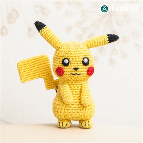 Pikachu Pokemon Free Amigurumi Pattern