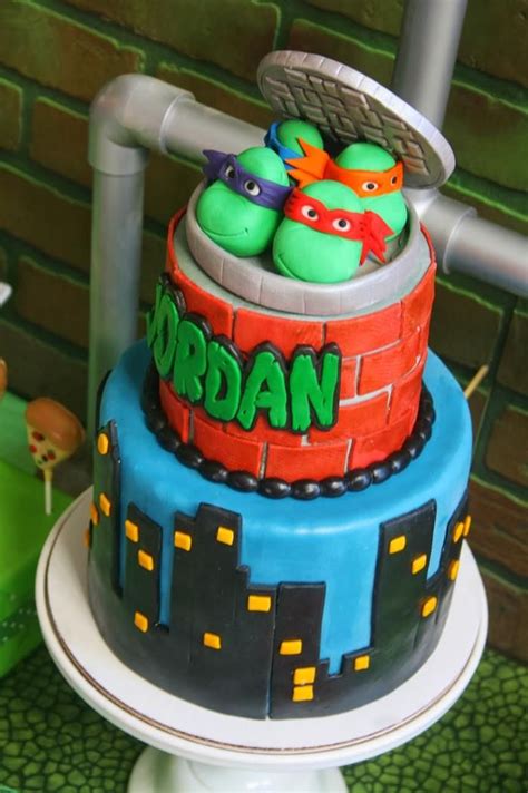 Teenage Mutant Ninja Turtles Party With Lots Of Really Cool Ideas Via