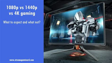 1080p Vs 1440p Vs 4k Which Is Better For Gaming Xtremegaminerd