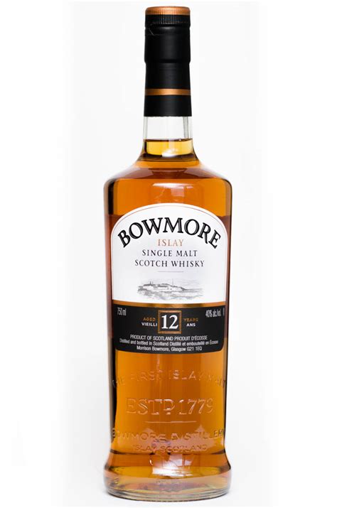 Bowmore 12 Year Old Single Malt Scotch Whiskey 750 For Only 5549 In