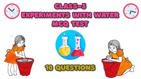 Class 5 Experiments With Water Class 5 Evs Class 5 Science Class5