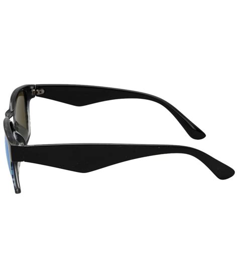 Iryz Blue Rectangle Unisex Sunglasses With Free Leatherette Case Buy Iryz Blue Rectangle