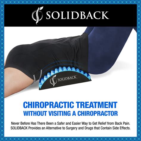 Low back pain is very common these days and the best treatment for it is chiropractic care. SOLIDBACK | Lower Back Pain Relief Treatment Stretcher ...