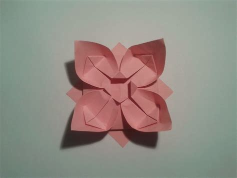 Simple Origami Flower Instructions Origami Kids