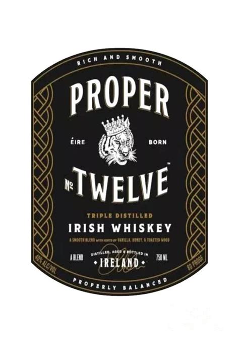 Proper Twelve Irish Whiskey Logo Digital Art By Coco Jammy Pixels