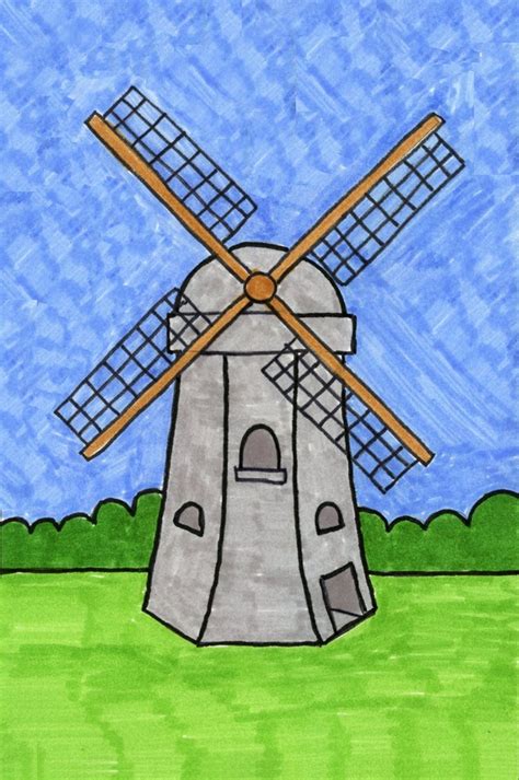 Https://tommynaija.com/draw/how To Draw A Wind Mill