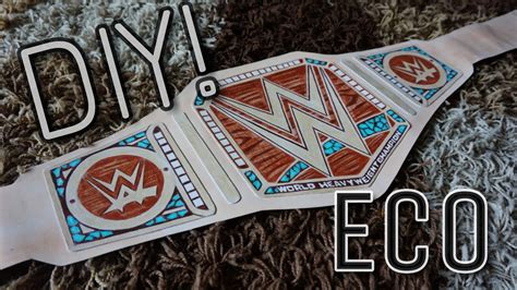 How To Make Your Own Wwe Title Belt Ferisgraphics
