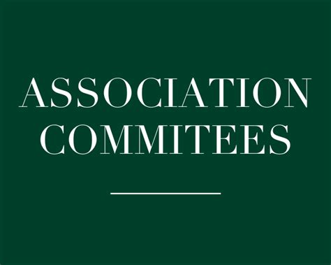 Types Of Hoa Committees
