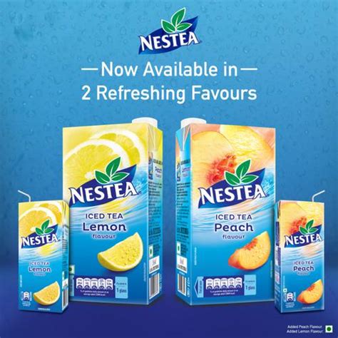 Buy Nestea Iced Tea Refreshing Drink Peach Flavour Online At Best