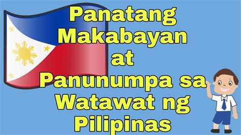 Panatang Makabayan At Panunumpa Sa Watawat Ng Pilipinas Youtube My Images And Photos Finder