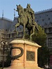 Equestrian statue of Stephen III of Moldavia in Iasi Romania