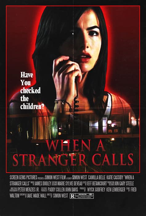 When A Stranger Calls 2006 Retro Style Poster Posterspy