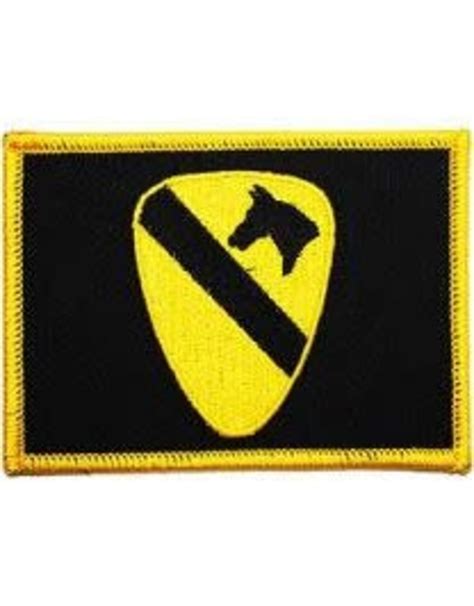 Patch Army 1st Cavalry Flag Military Outlet
