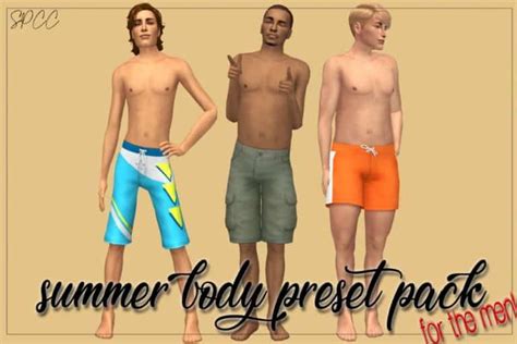 35 Sims 4 Body Presets Petite Athletic Curvy And More We Want Mods
