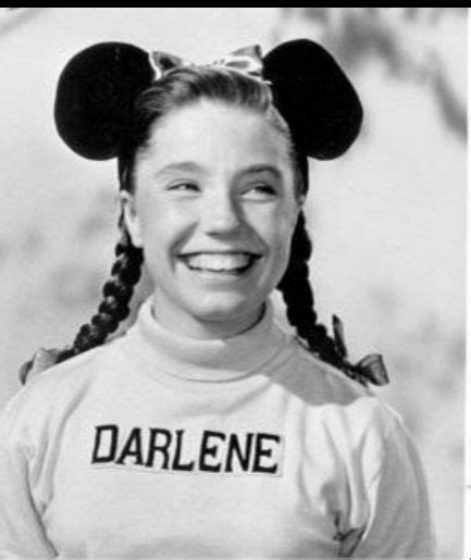 Smiling Darlene Gillespie Mouseketeer Mickey Mouse Club Lennon