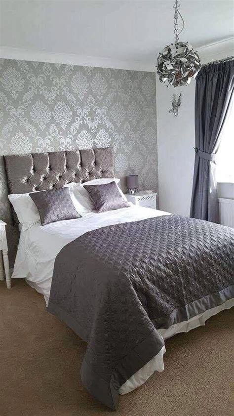 Furniture Design Id7801092420 Grey Wallpaper Bedroom Damask Wallpaper Bedroom
