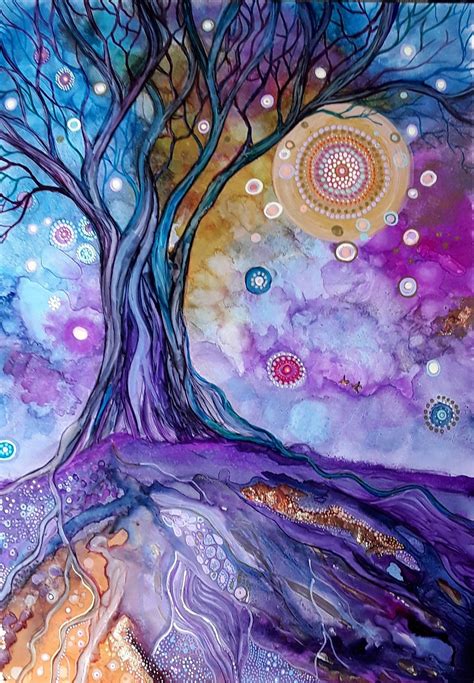 35 Stunning And Beautiful Tree Paintings For Your Inspiration Artofit