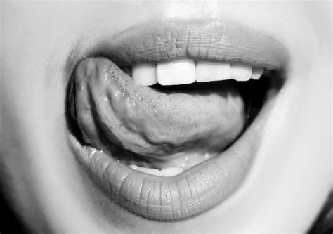 Premium Photo Sexy Lips Closeup Sensual Open Mouth With Licking