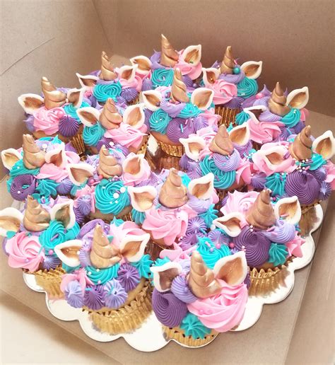 Cute Unicorn Cupcakes 🦄 🧡💛💚💙💜 Instagram Cakesbygisselle Rcupcakes