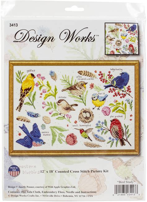 Design Works Counted Cross Stitch Kit X Officesupply Com