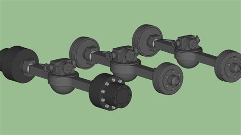 Rockwell Top Loading Axles 3d Warehouse