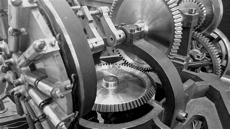 Gears Machines Industry Machinery Machine Part Equipment Metal