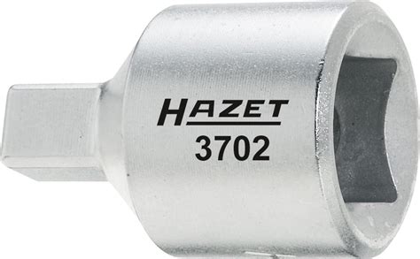 Hazet 3702 Douille mâle pour service de vidange carré creux 12 5 mm