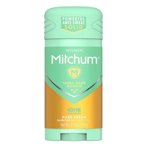 Mitchum Women Stick Solid Antiperspirant Deodorant Pure Fresh 2 7 Ounce Pack Of 1 Buy
