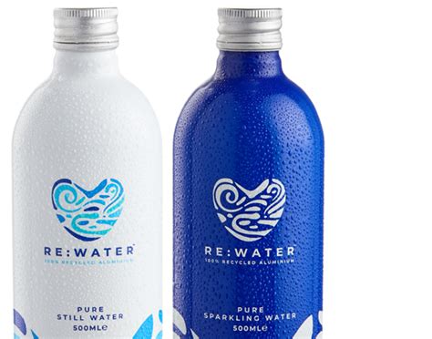 Rewater Develops World First 100 Recycled Aluminium Bottle ‘its Cutting Single Use