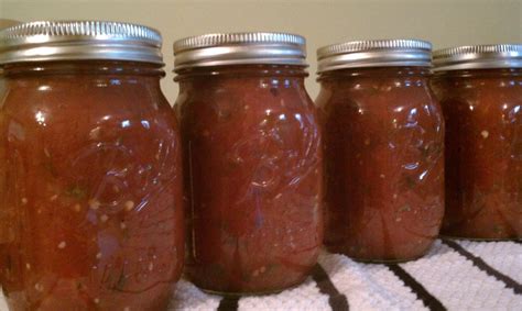 Pico de gallo doesn't get blended and is. Delicious and Easy Tomato Salsa Canning Recipe ...
