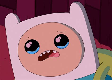 Image S5e40 Finn Tearing Up 2png Adventure Time Wiki Fandom