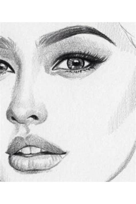 Pencil Drawing How To Tutorials To Advanced For Beginners Girl Face