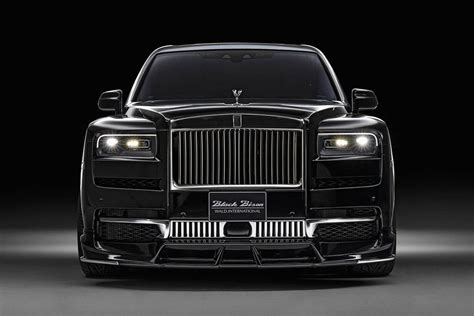 Rolls Royce Cullinan Black Bison Edition Is The Ultimate Gangster Suv